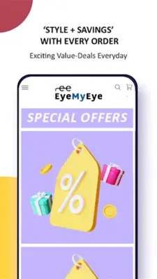 EyeMyEye Order Eyewear Online android App screenshot 1